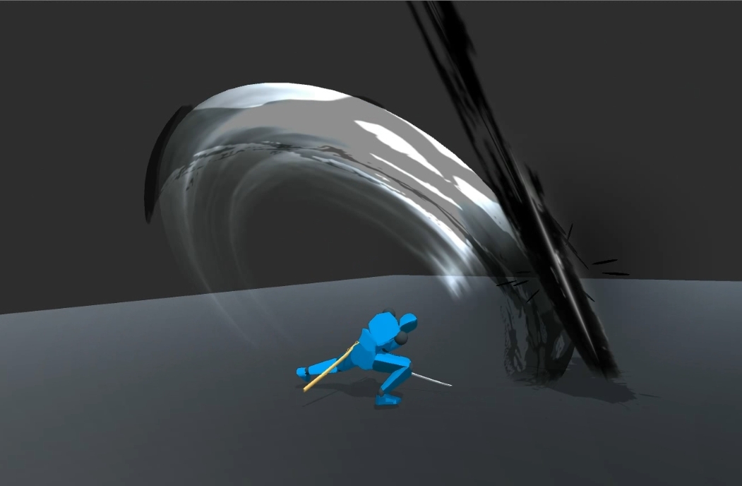 Unity Game VFX - Ink Sword Slash(URP)
