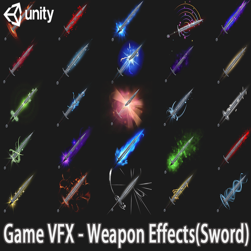 Unity Game VFX_Weapon Effects(Sword)
