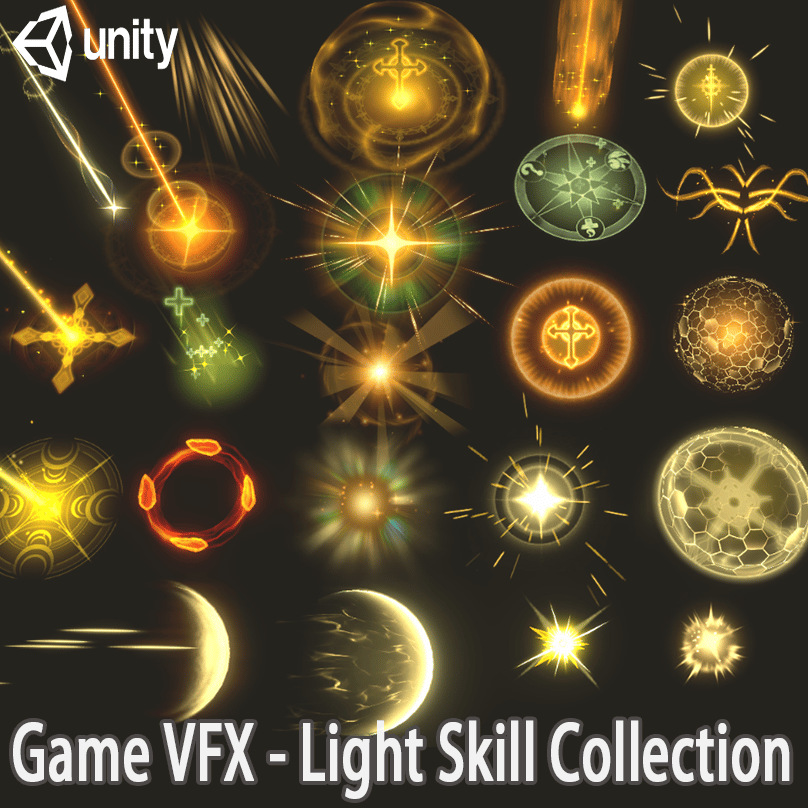 Unity Game VFX - Light Skill Collection