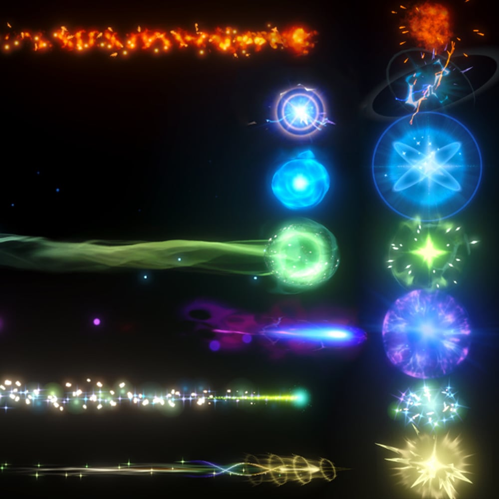 Unity Game VFX - Magic Projectiles Vol.1