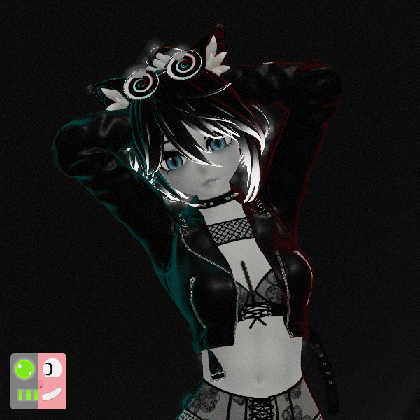 Yowai the Addict (Audiolink + Facetracking)