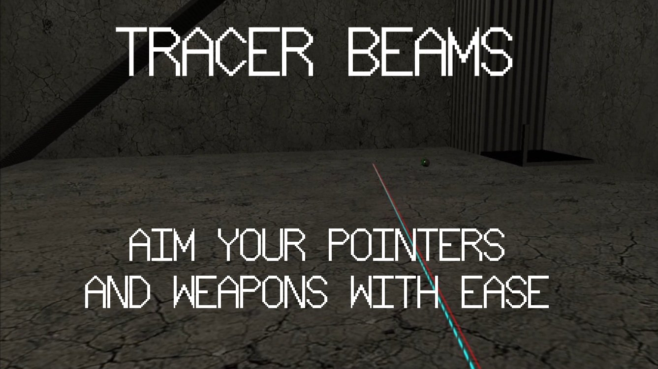 VRChat Tracer Beams