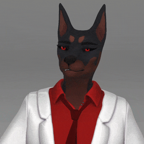 Dev Dobermann (VRChat Avatar)