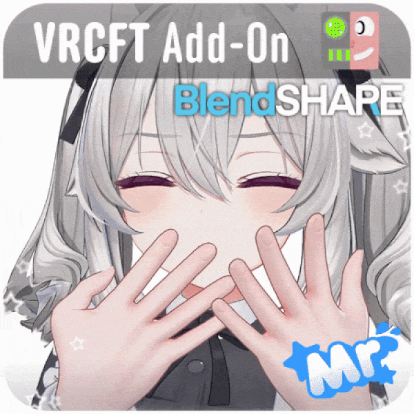 「ミルティナ」 (Milltina) VRCFT (Face Tracking/フェイストラッキング) Add-On
