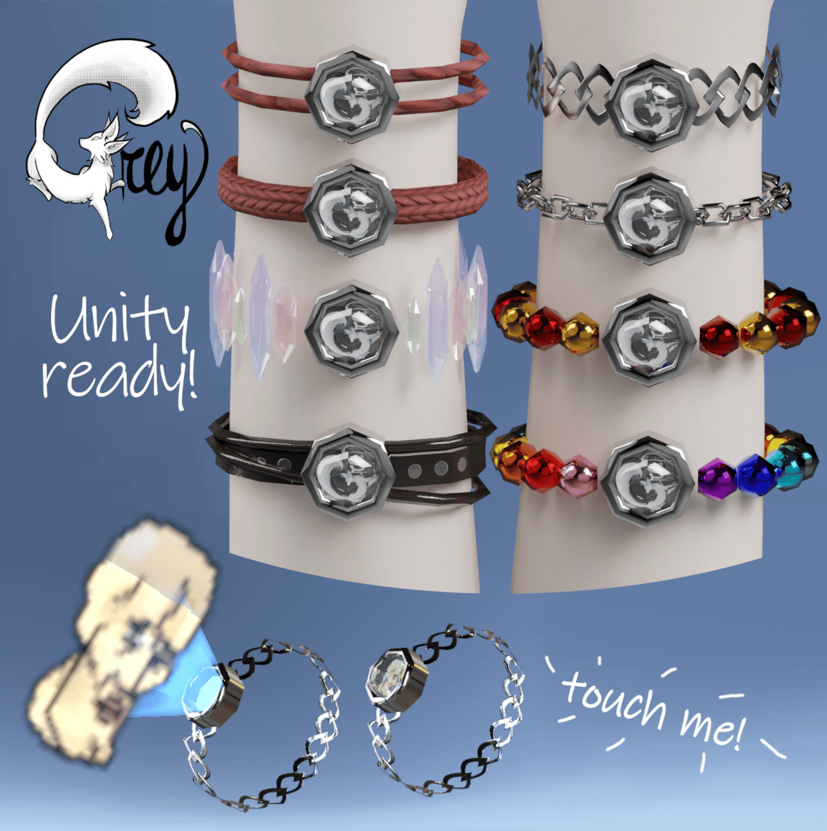 Touchable Picture Bracelet [Commercial License]