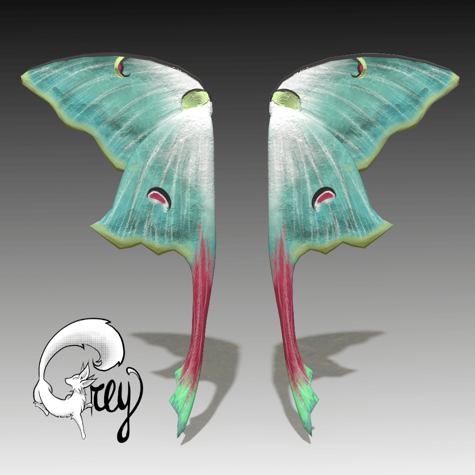 Lunar Moth Set [Commercial License]
