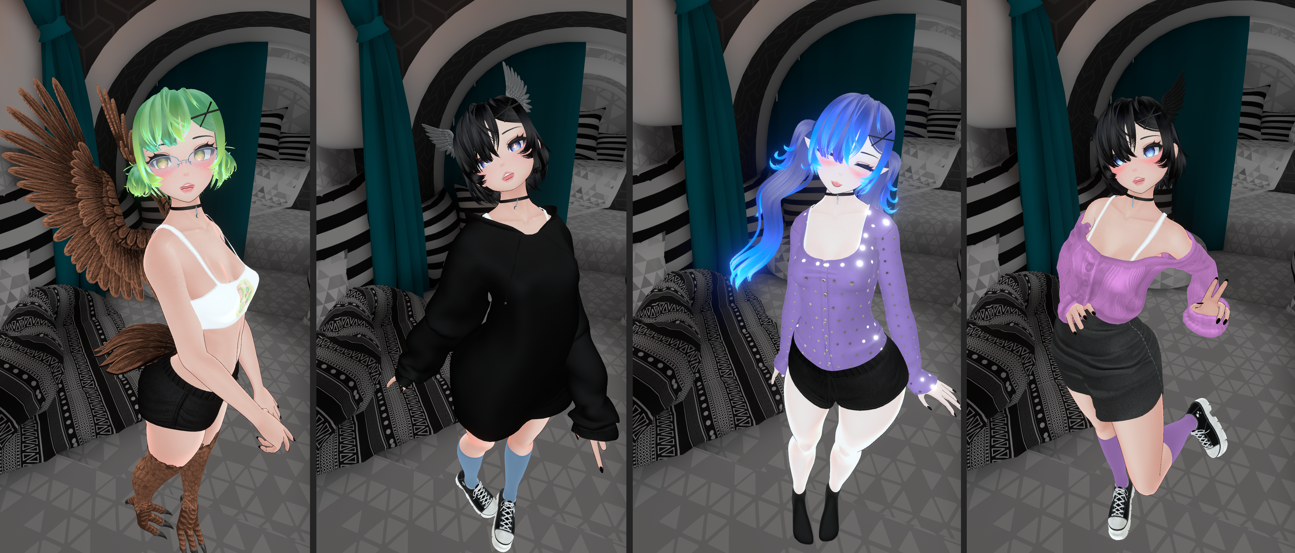 Delilah the Shy Owl🦉(PC, OPTI, QUEST, SPS, Gogo Loco, VRCFT / Face Tracking)