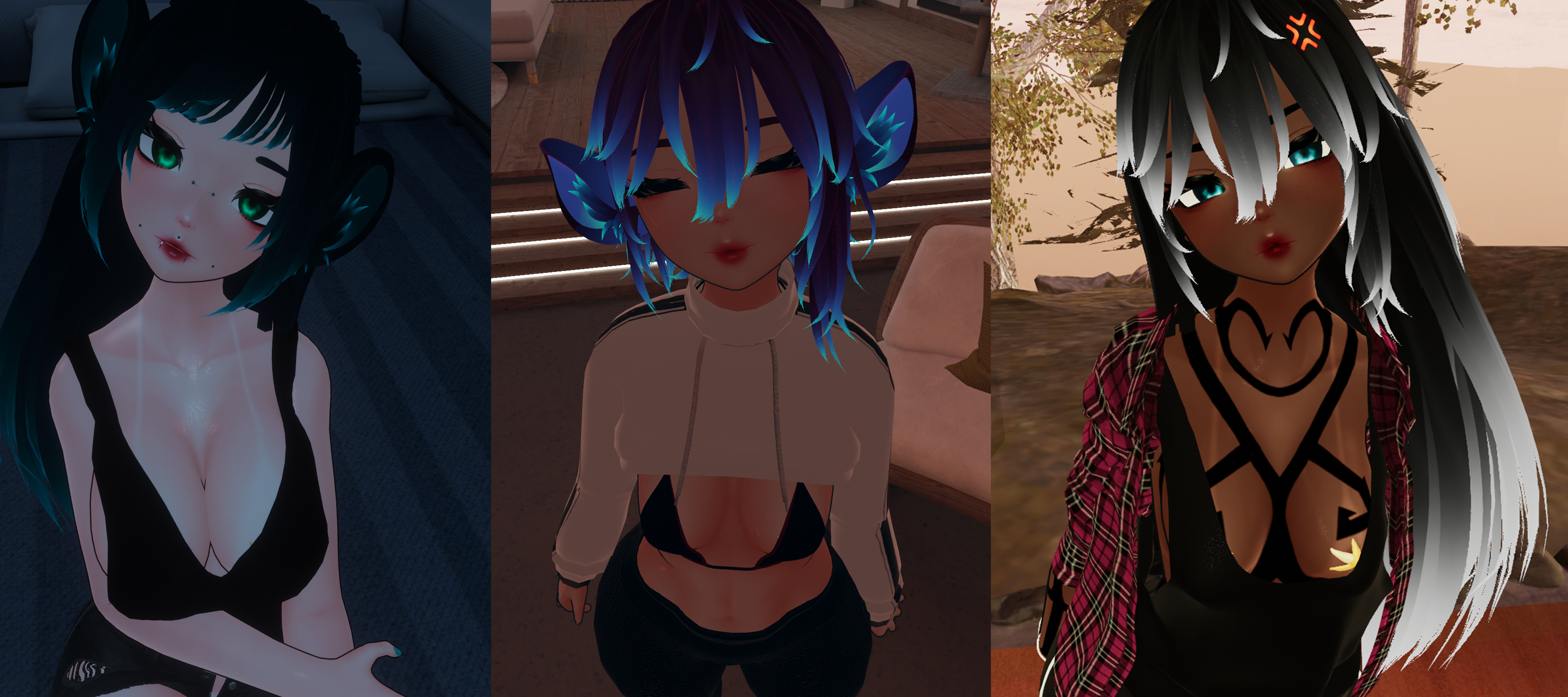 Leelee the Monkey🐒 🍌 (Female/Femboy, PC, OPTI, QUEST, SPS, Gogo Loco, VRCFT / Face Tracking)