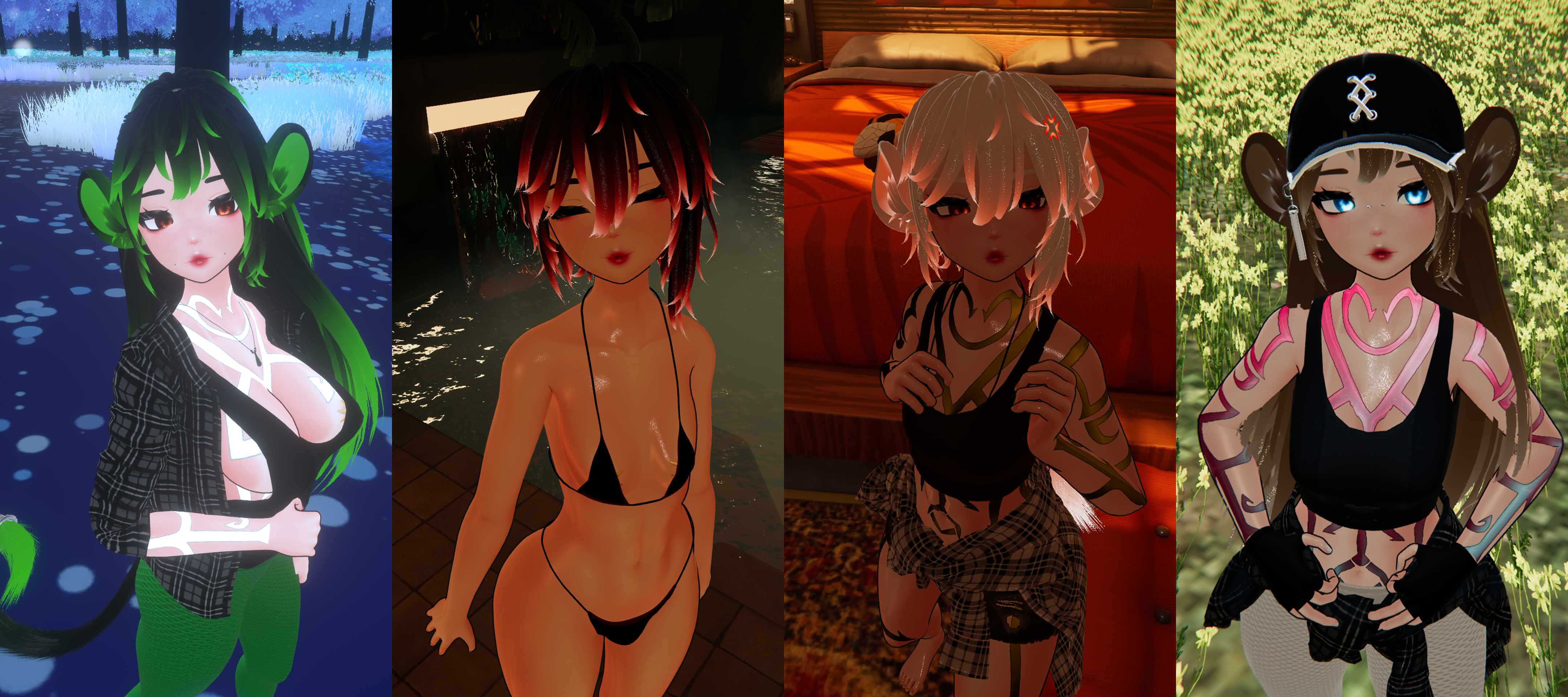 Leelee the Monkey🐒 🍌 (Female/Femboy, PC, OPTI, QUEST, SPS, Gogo Loco, VRCFT / Face Tracking)