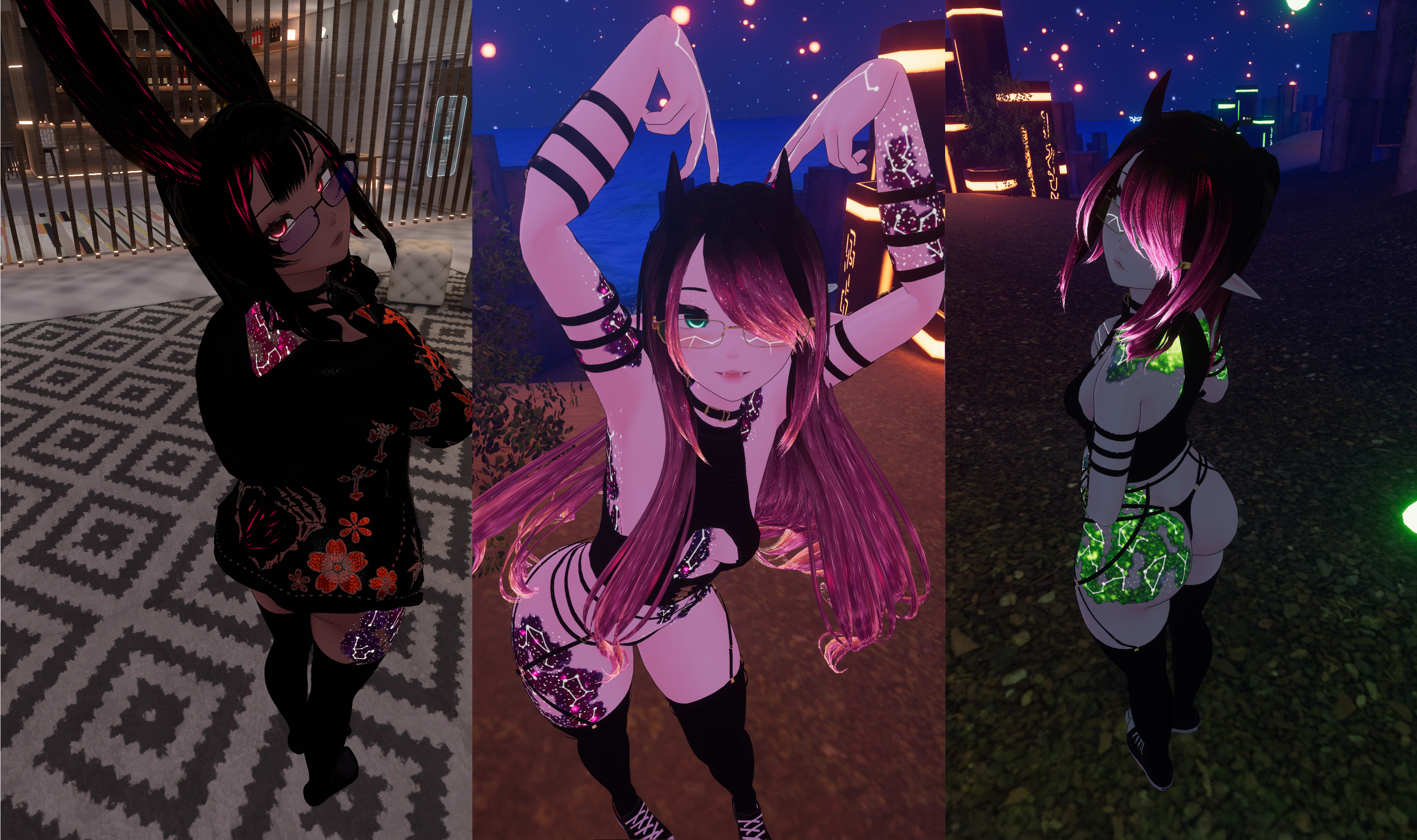 Blue the Space Bunny ππ (PC, OPTI, QUEST, VRCFT / Face Tracking, SPS, Gogo Loco)