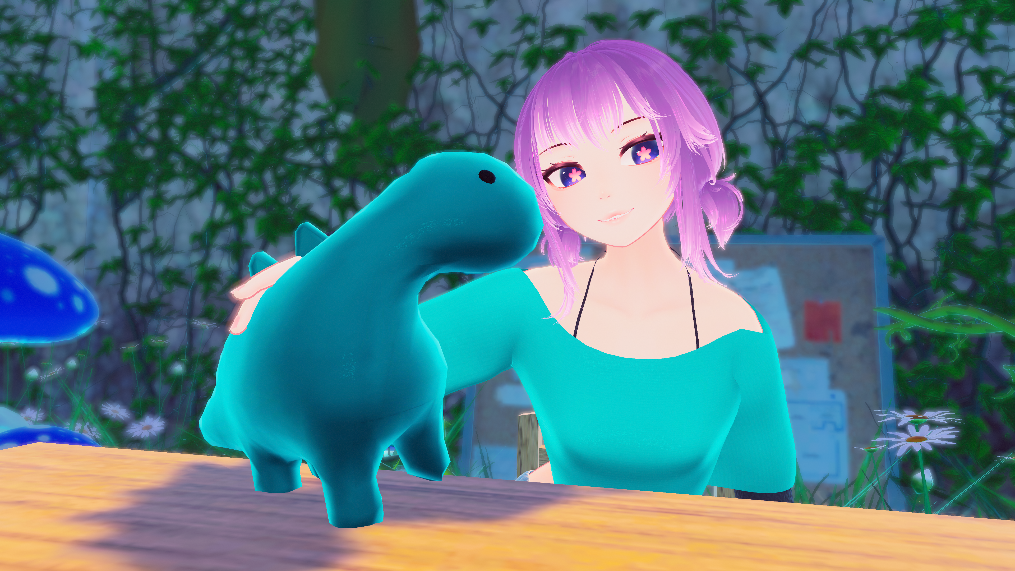 Penny the Goofy Dino π¦ (FREE), (Female / Femboy, PC, QUEST, Gogo Loco, VRCFT / Face Tracking)