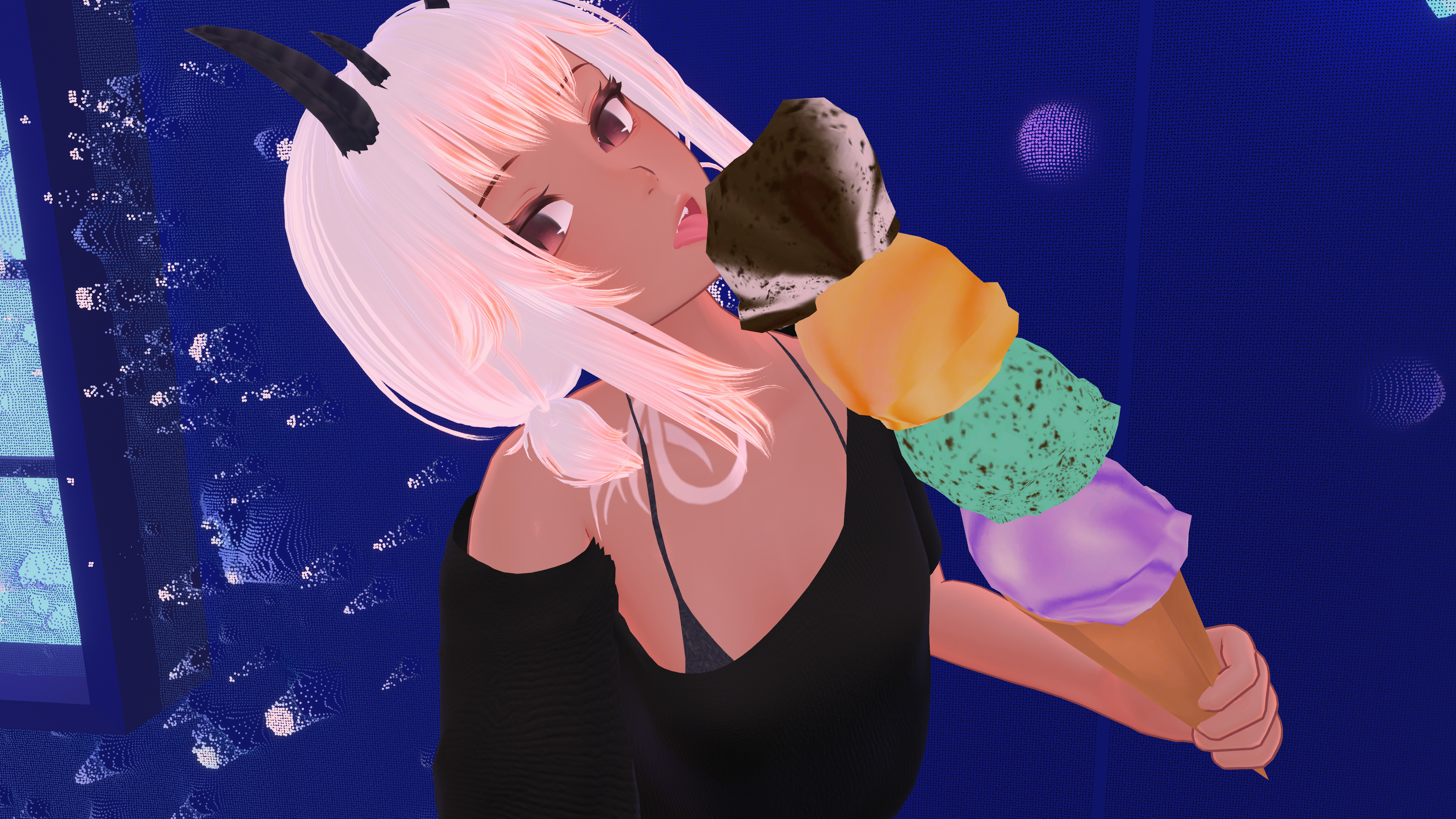 Penny the Goofy Dino π¦ (FREE), (Female / Femboy, PC, QUEST, Gogo Loco, VRCFT / Face Tracking)