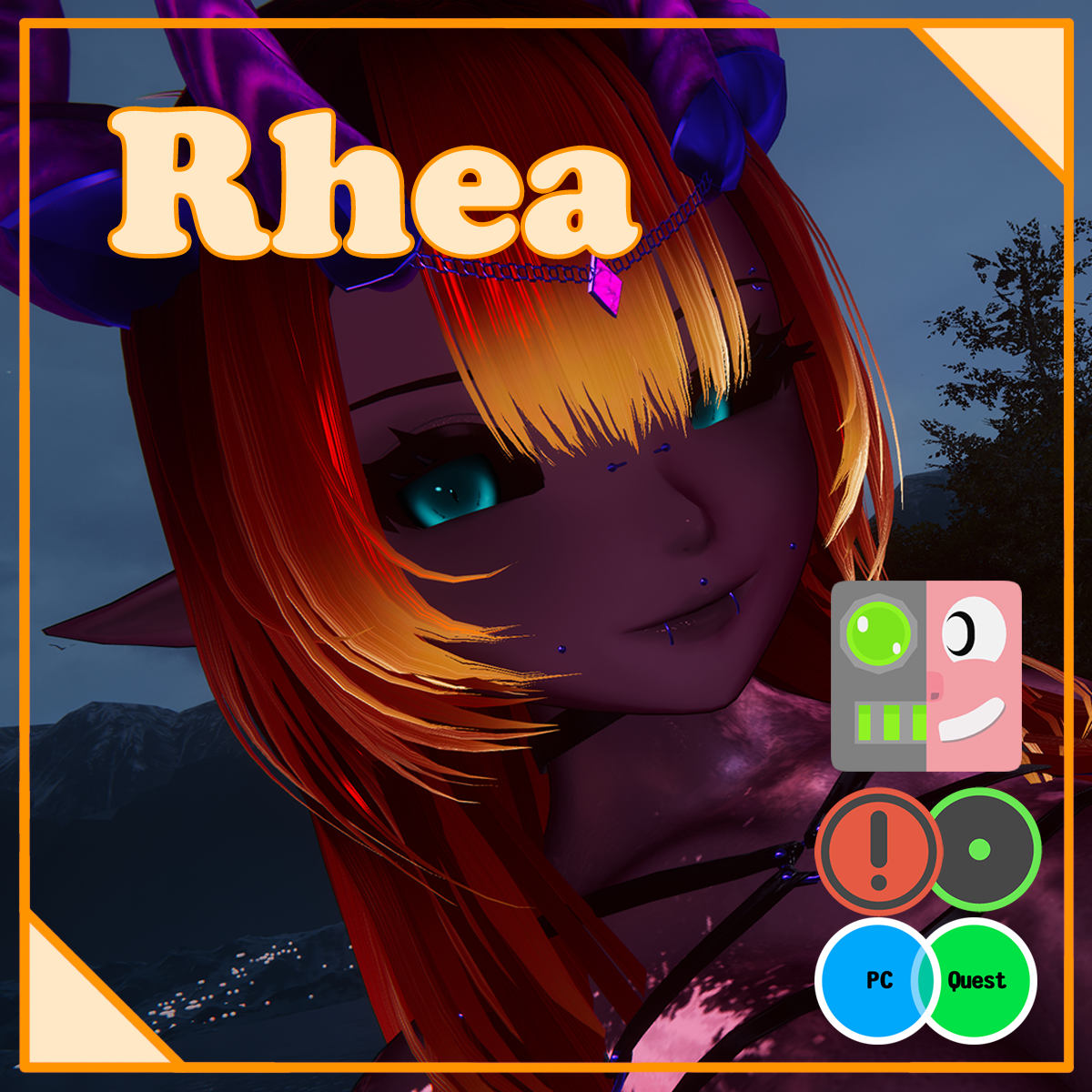 Rhea the Succubus πΏ (PC, OPTI, QUEST, Gogo, VRCFT / Face Tracking, SPS)