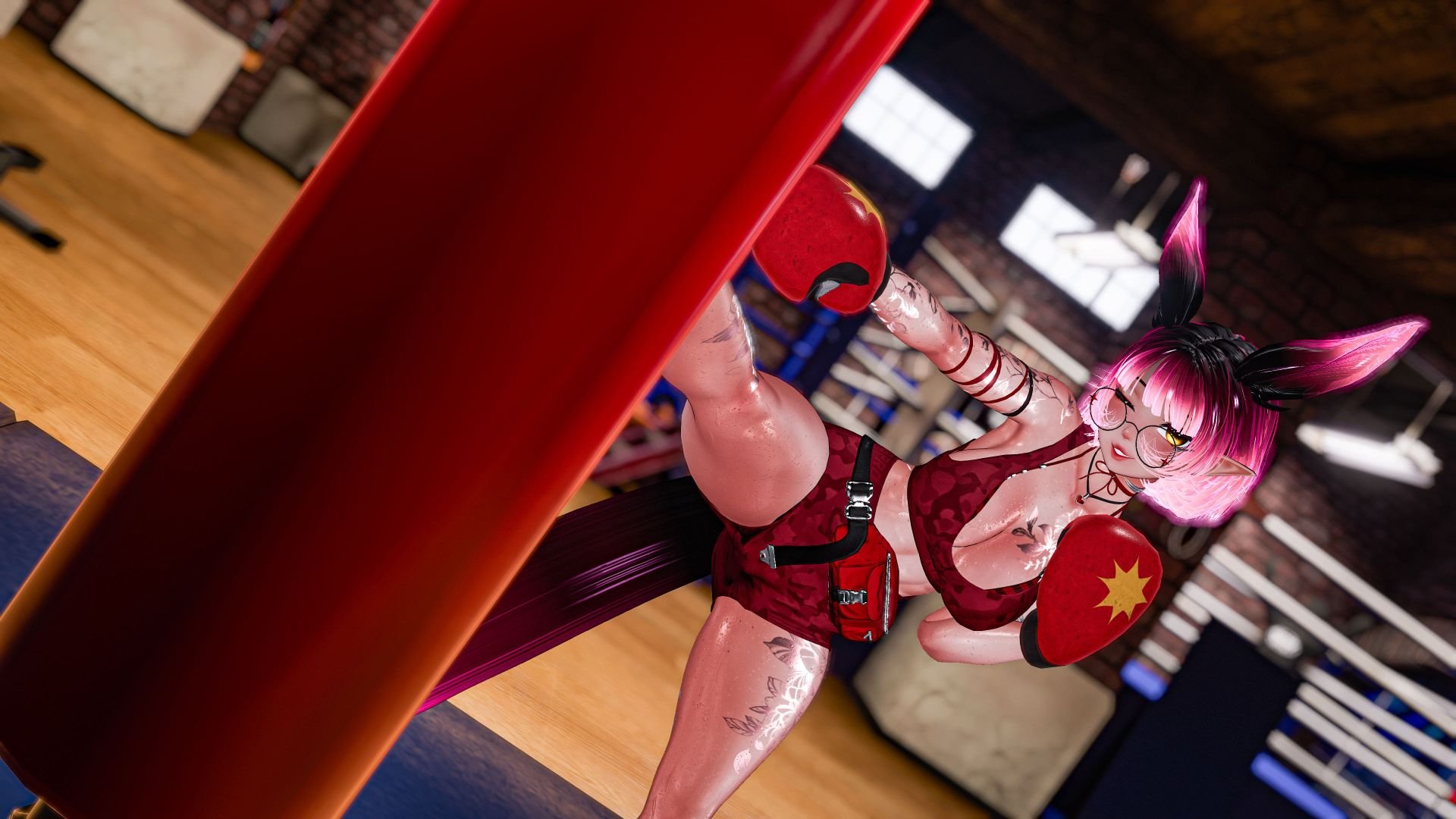 Kanga by Rue (Female / Femboy / Furry, PC, OPTI, QUEST, Gogo, VRCFT / Face Tracking, SPS, LOLIPOP)