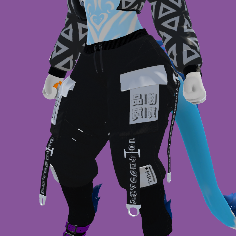 Techwear pants for the Nardoragon