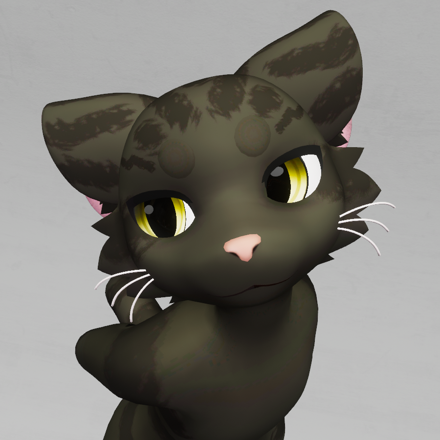 Grey Tabby Mayu Texture