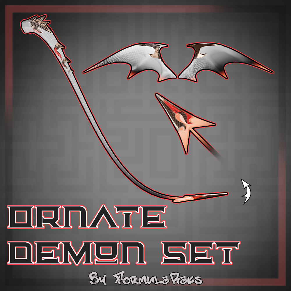 Ornate Devil Set