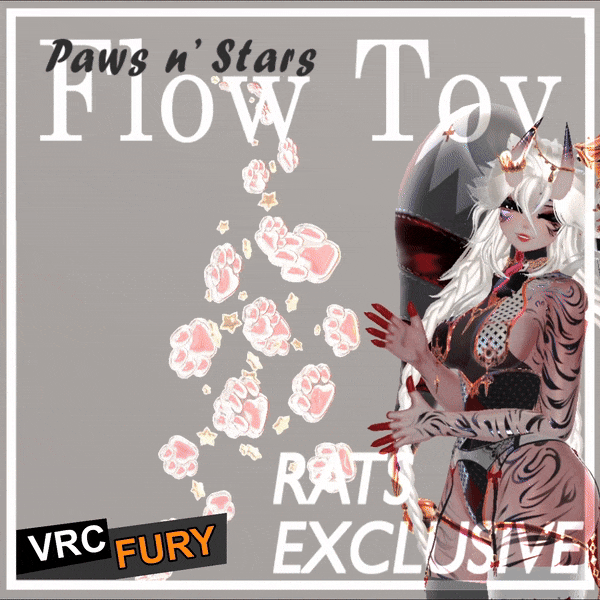 Paws n' Stars Flow Toy - VRCFury Install!