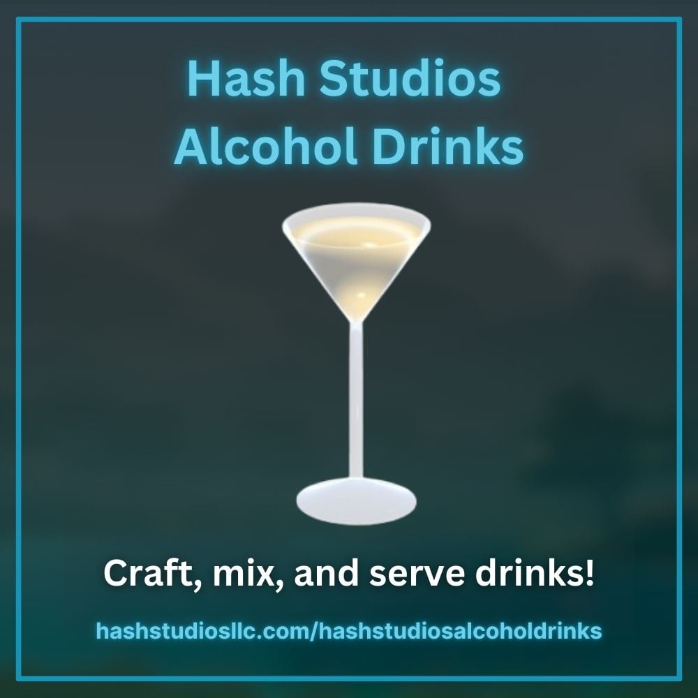 [v1.2] Hash Studios Alcohol Drinks [UdonSharp] [SDK3]