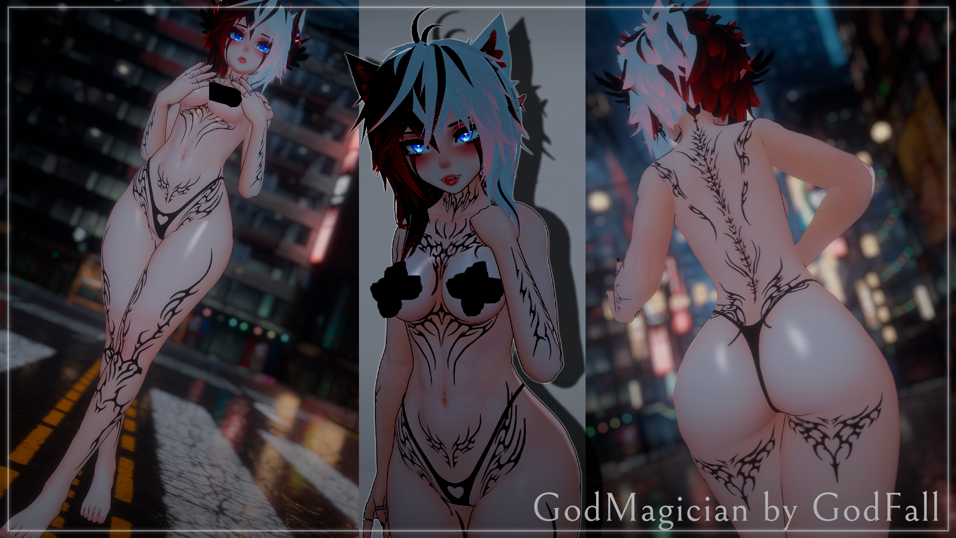 Shadow Bloom Tattoo/ Venus base/ E-Girl Base