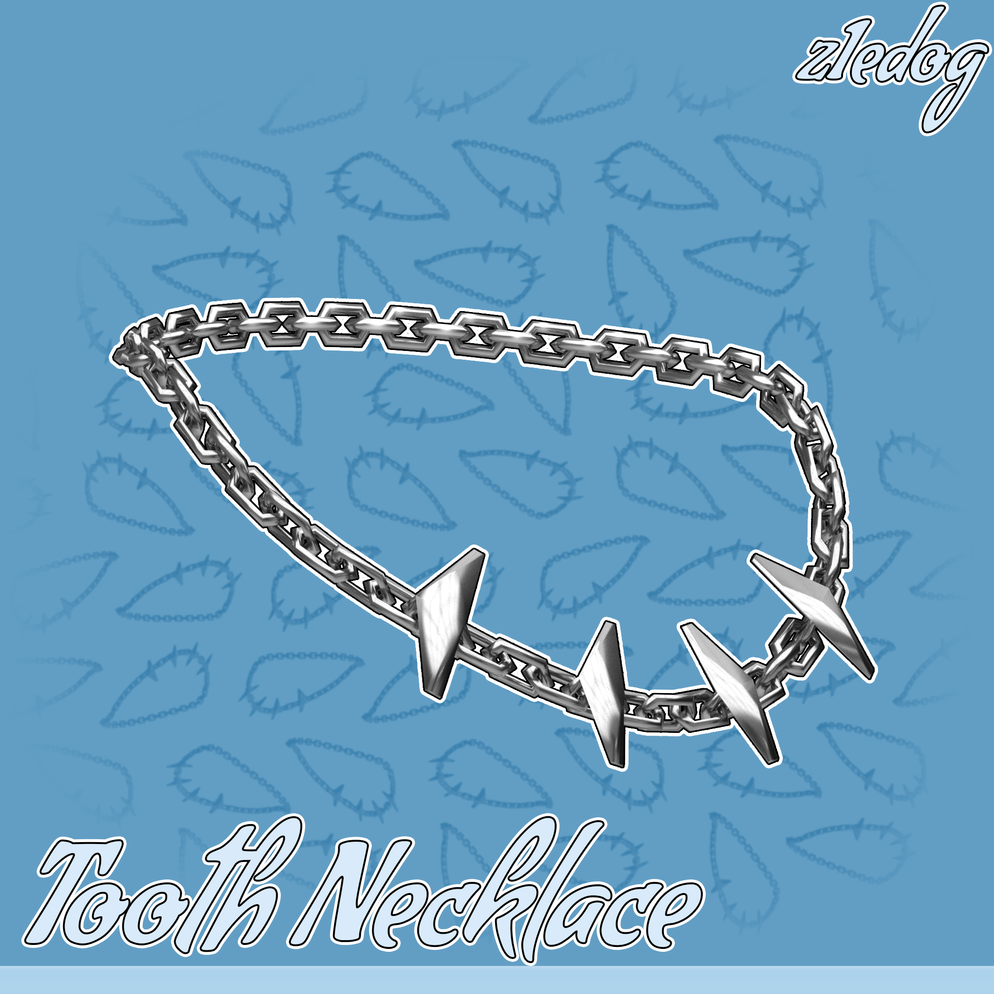 Tooth Necklace - created by z1edog
