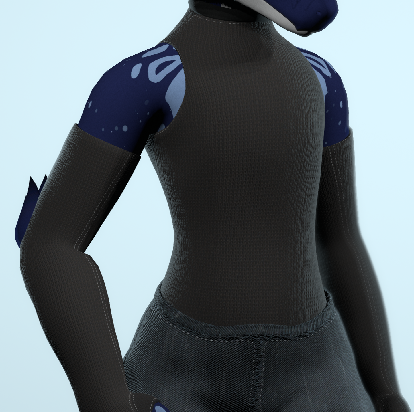Nardoragon & Novabeast Turtleneck Warmer Outfit