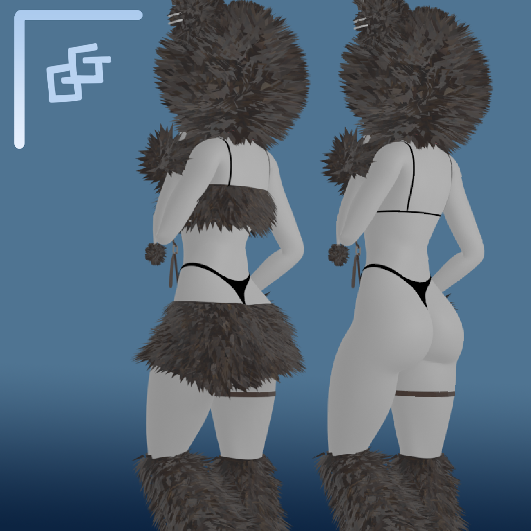 Fluffy Bear Set