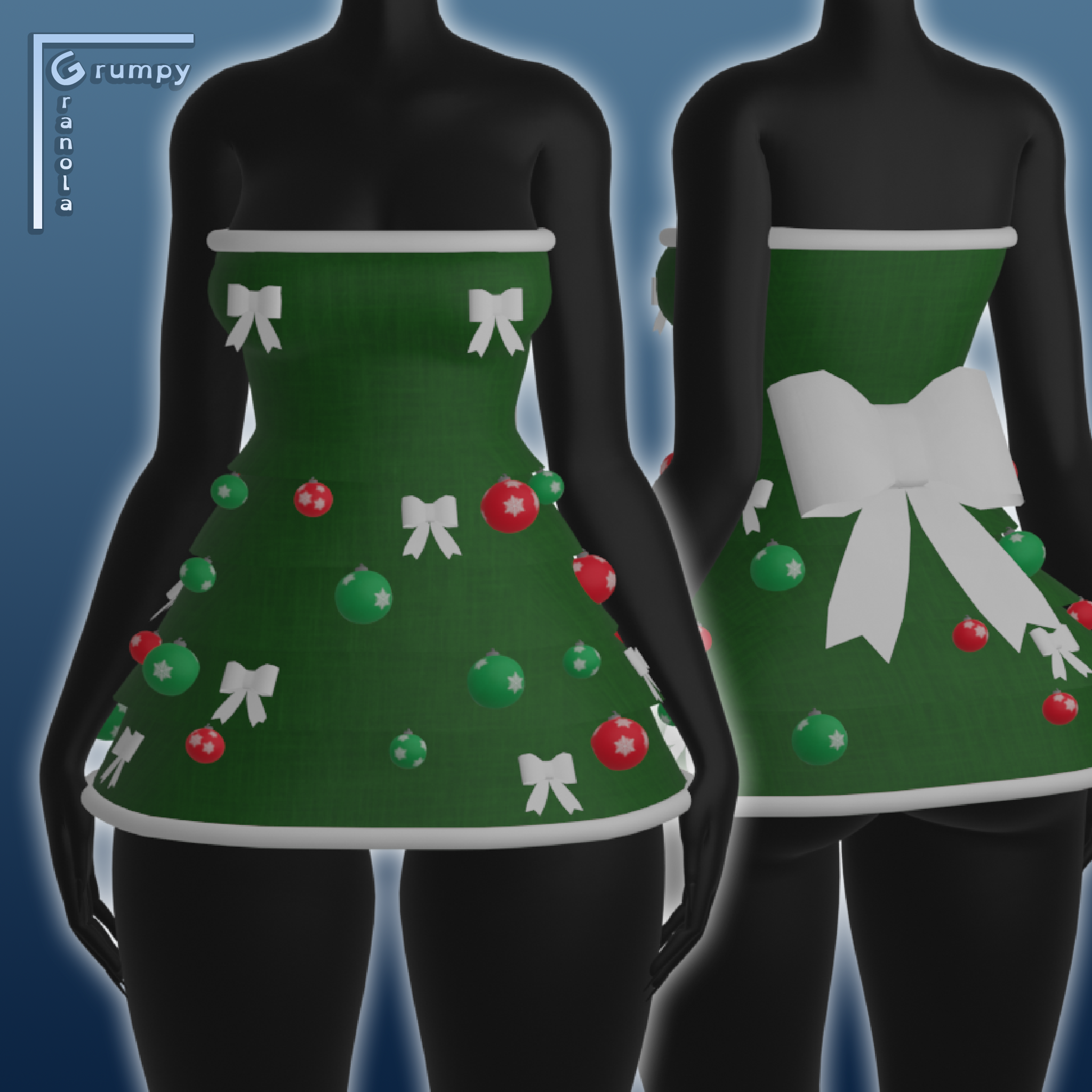 Christmas Tree Dress