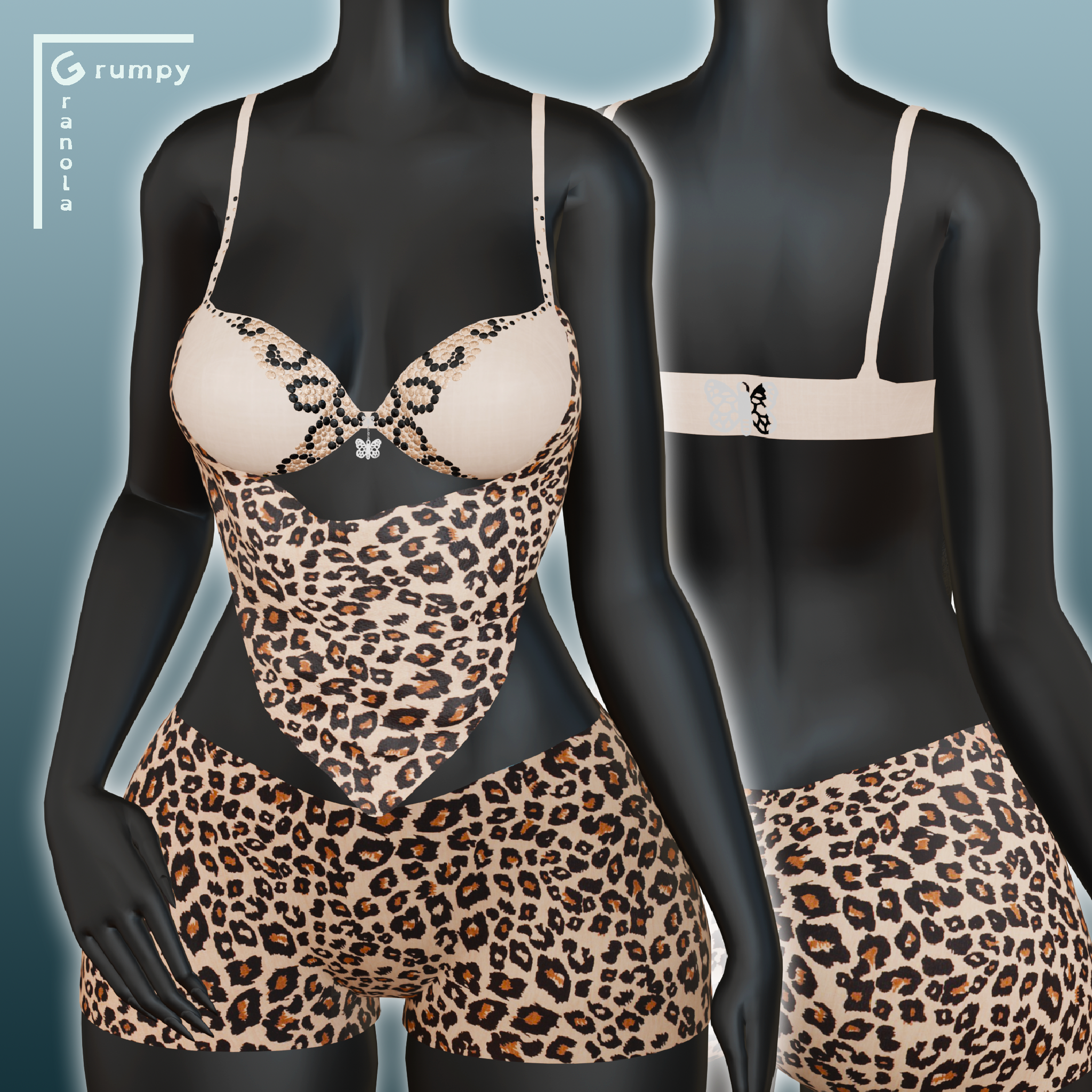 Gyaru Butterfly Set