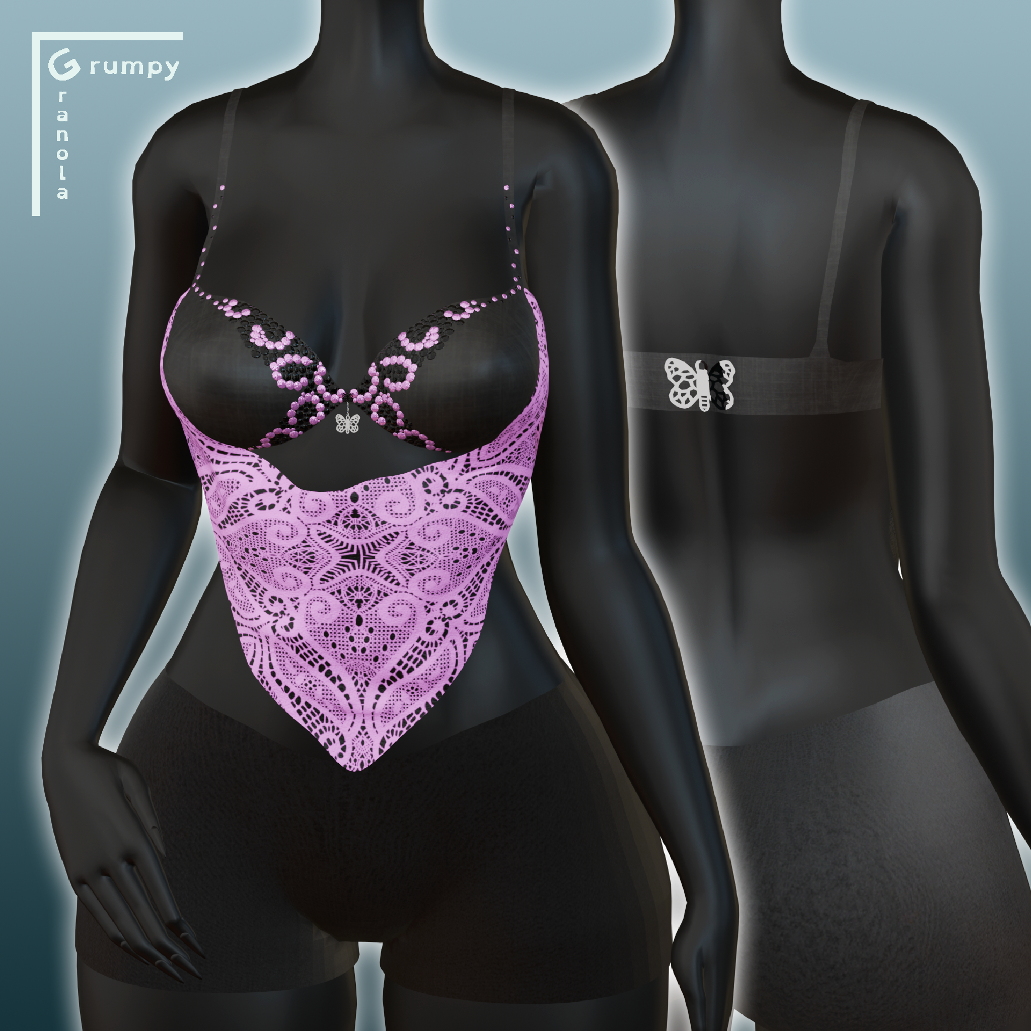 Gyaru Butterfly Set