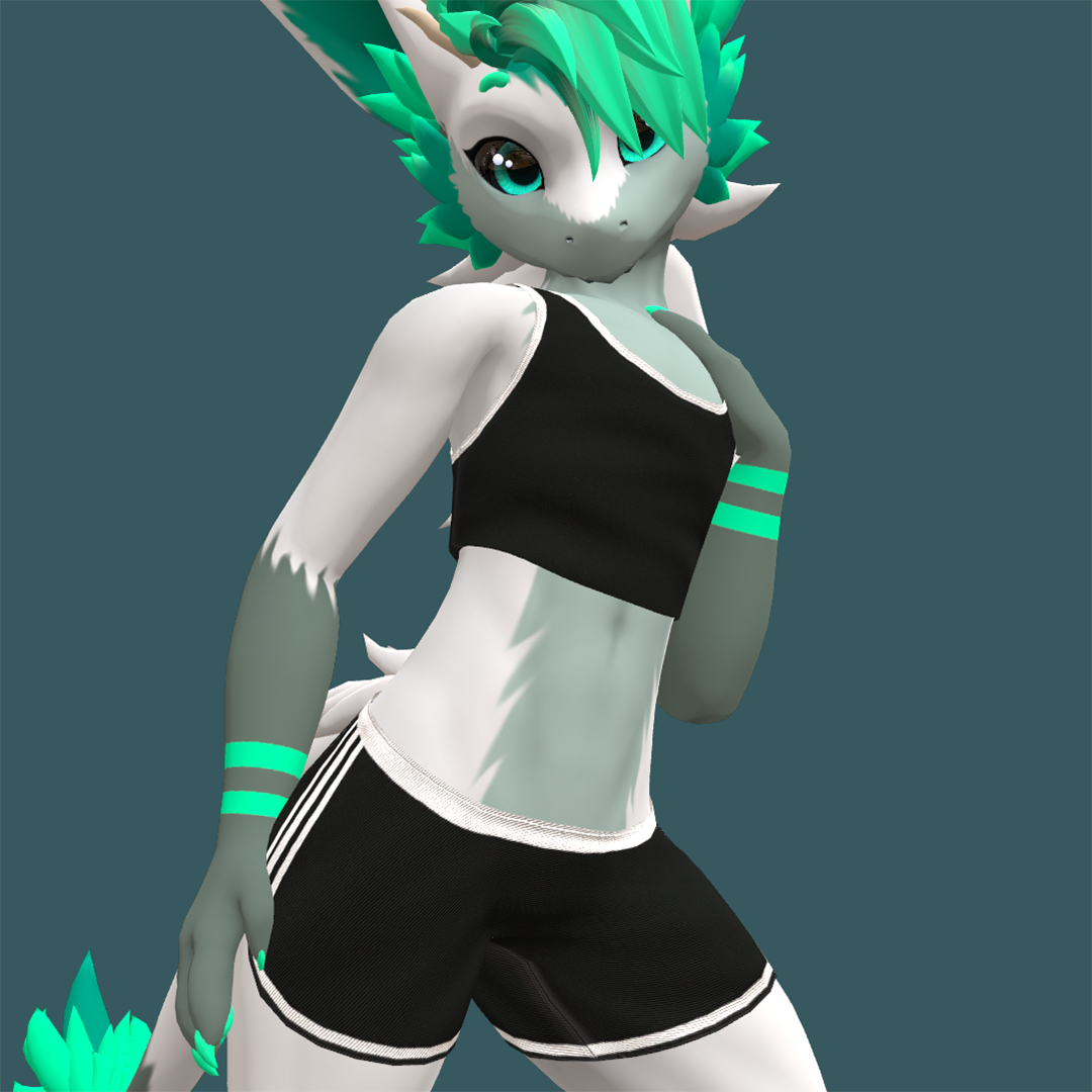 Nardoragon Tank Top and Booty Shorts