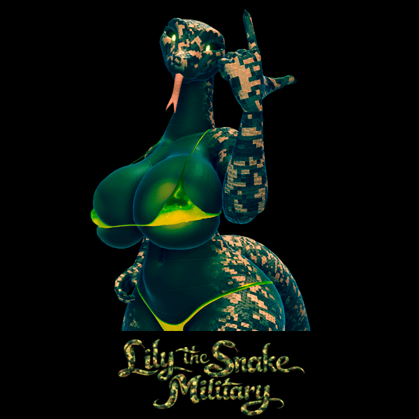 Lily the Snake Military - Texture & Material