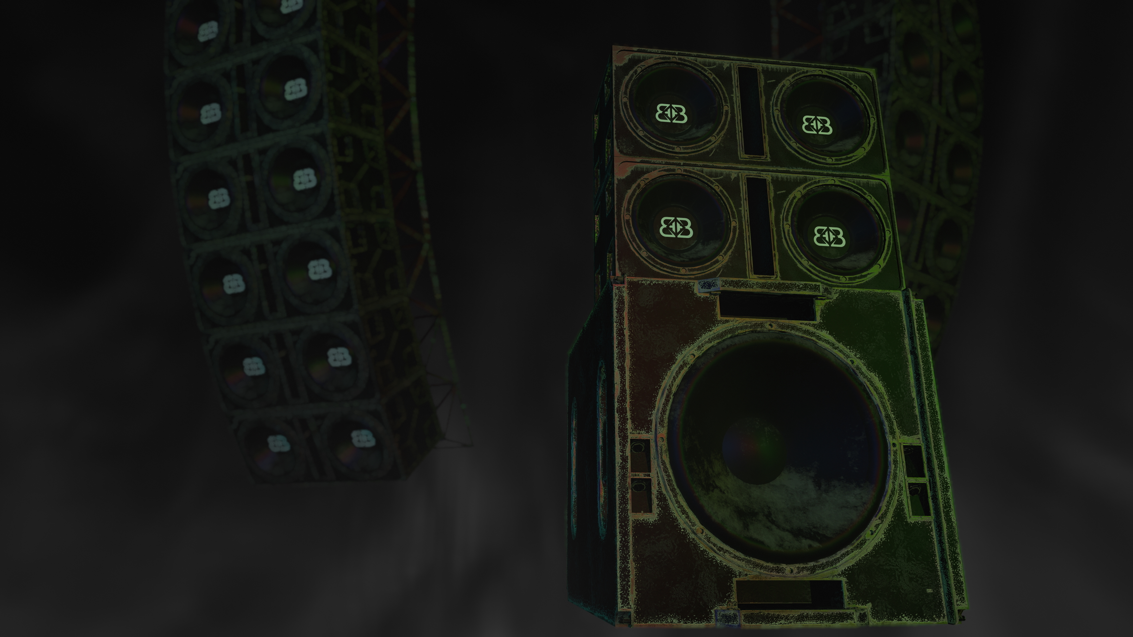 Banana Speakers V1 - Rusty