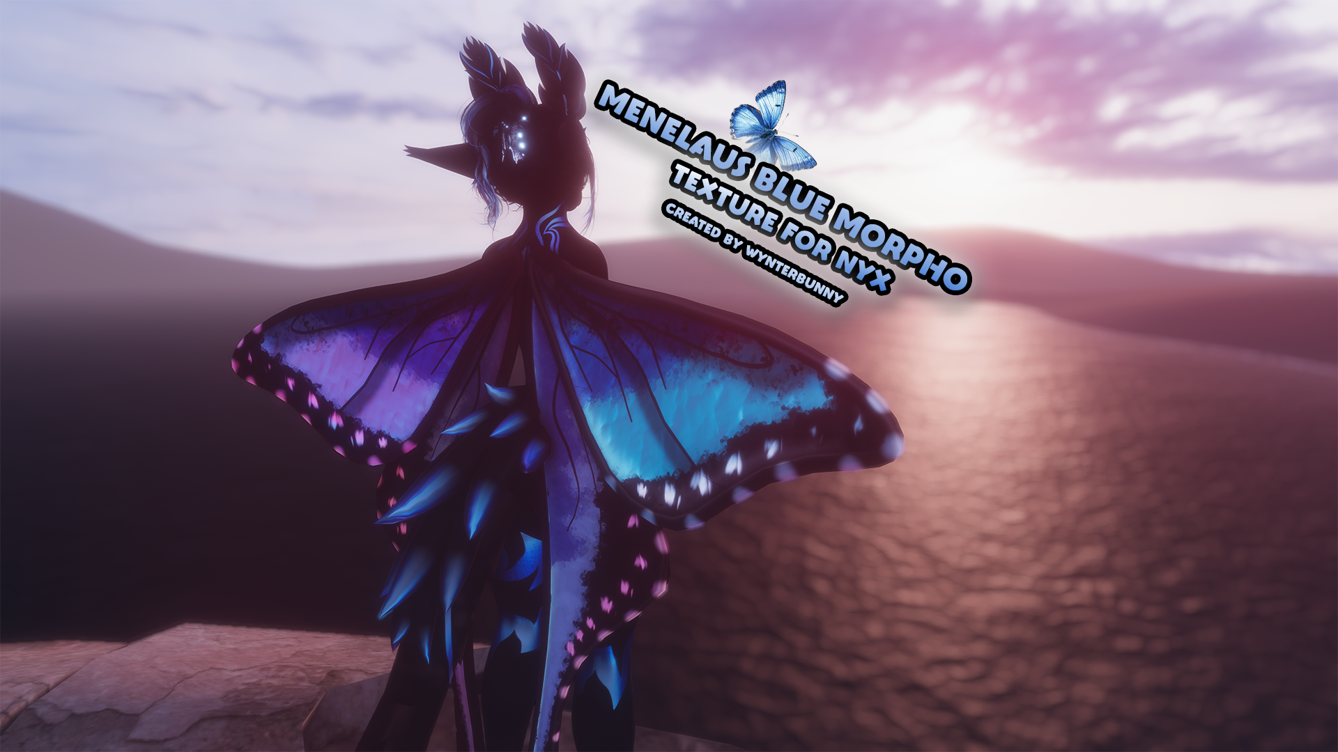 NYX - Menelaus blue morpho