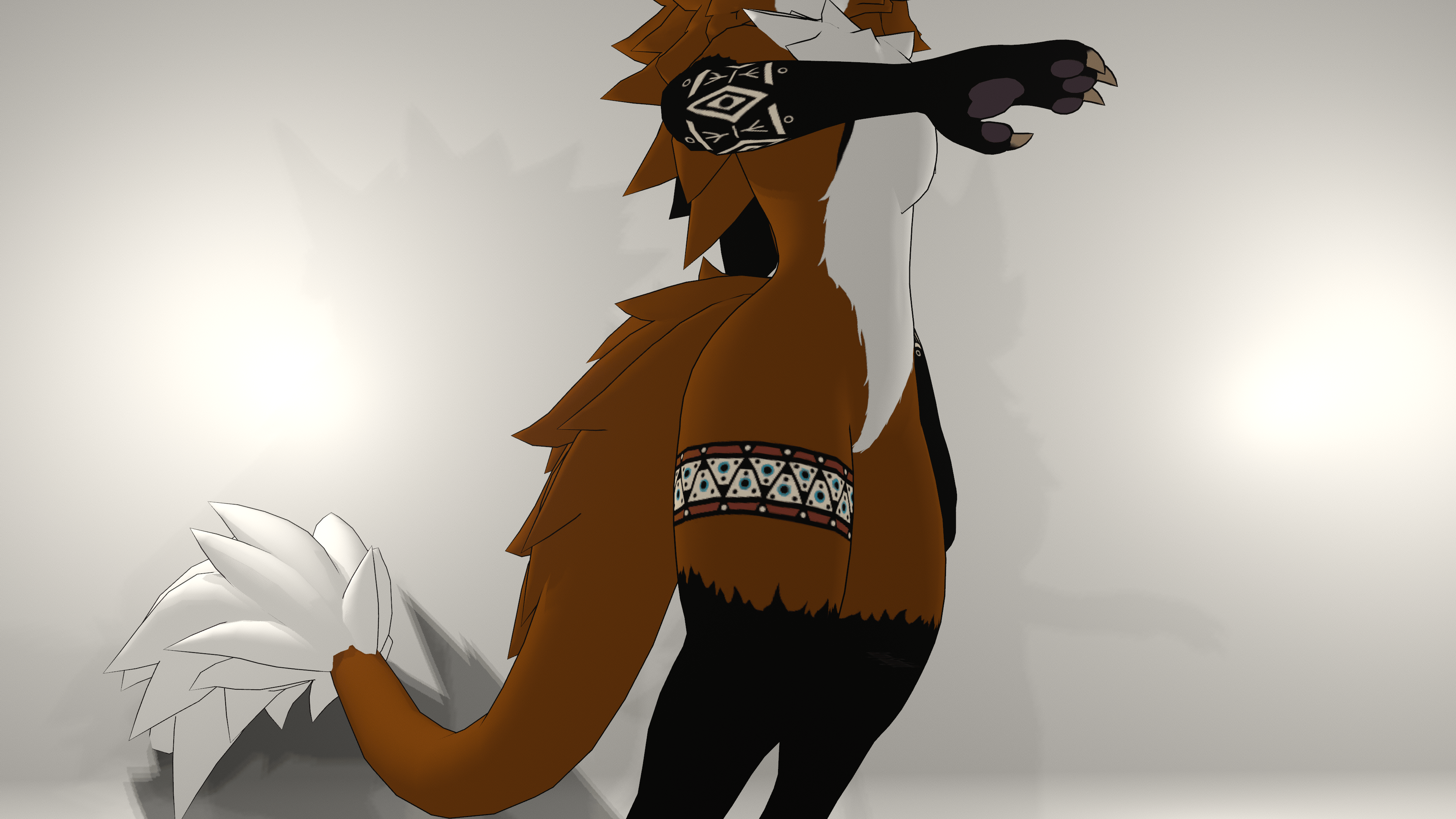 Maned wolf Novabeast Texture