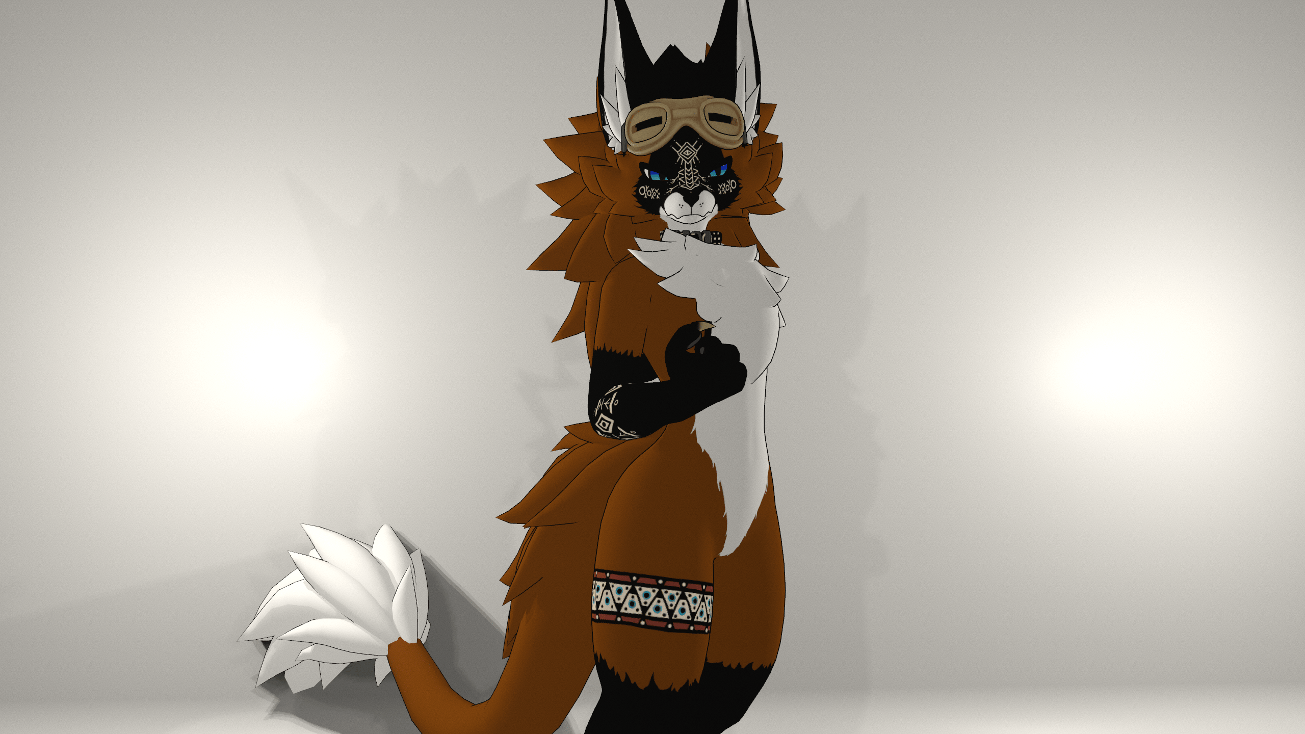 Maned wolf Novabeast Texture