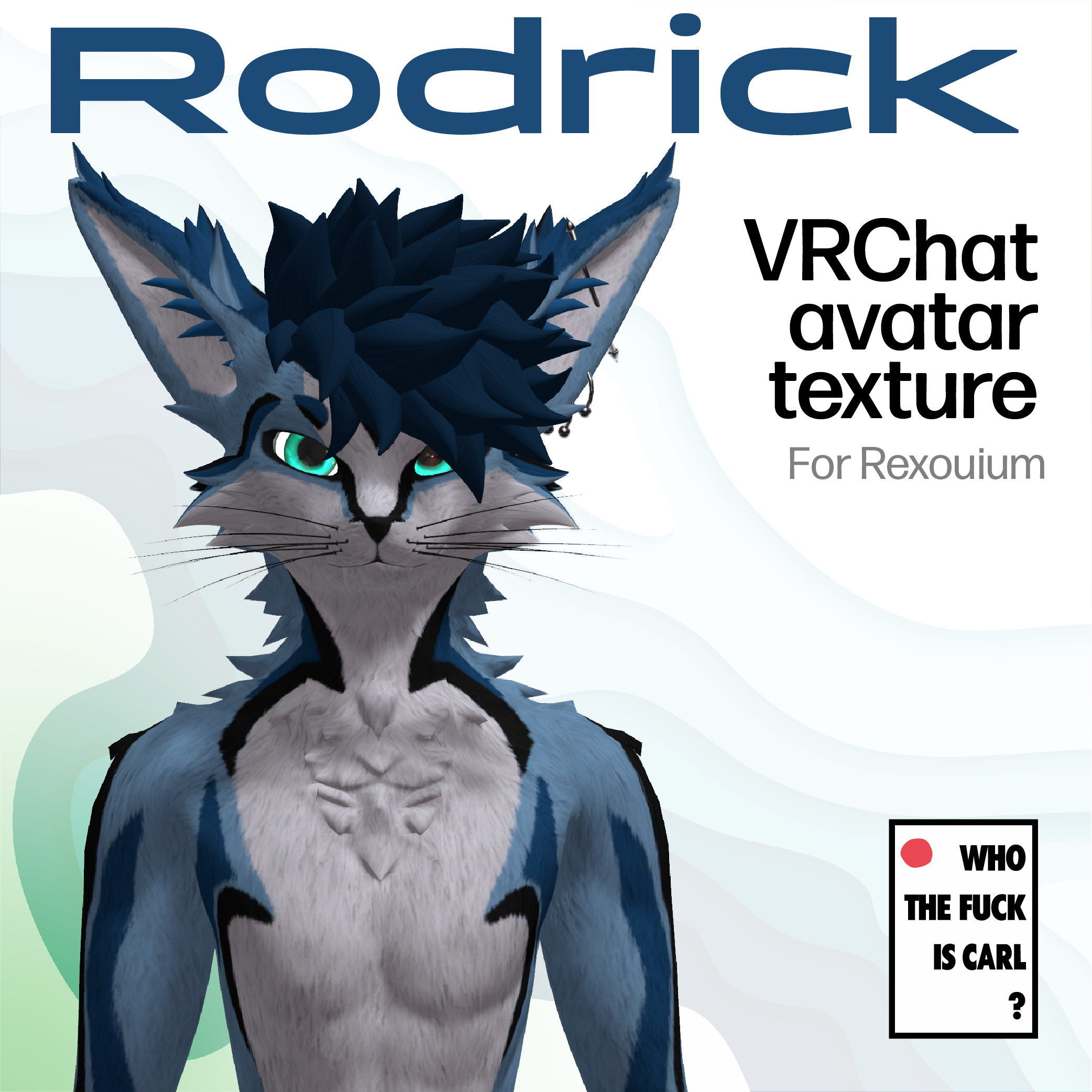Rodrick - Rexouium texture for VRChat