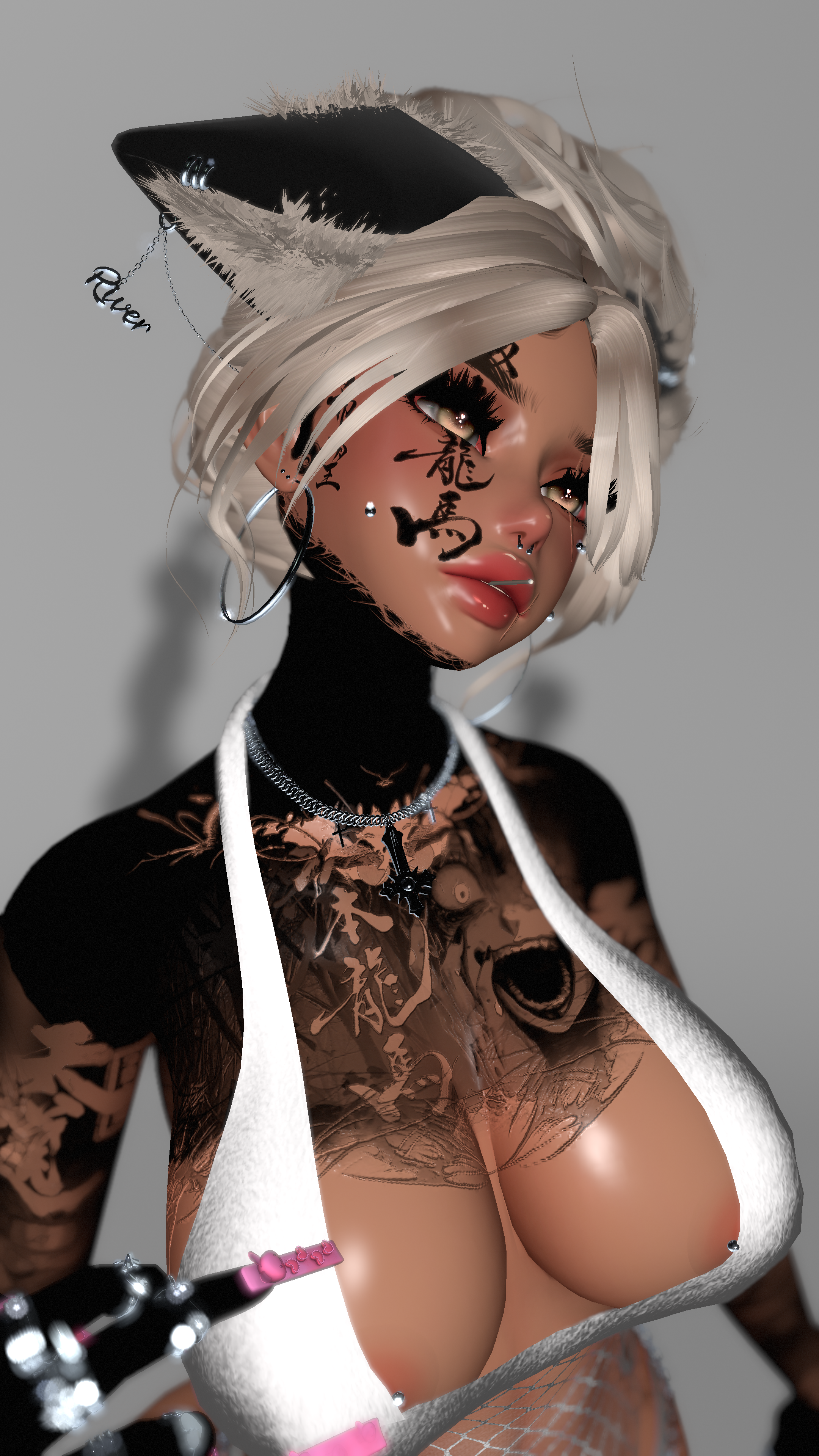 4K ANIME FEMALE HEAD TEXTURE - AMELIA & SAVI