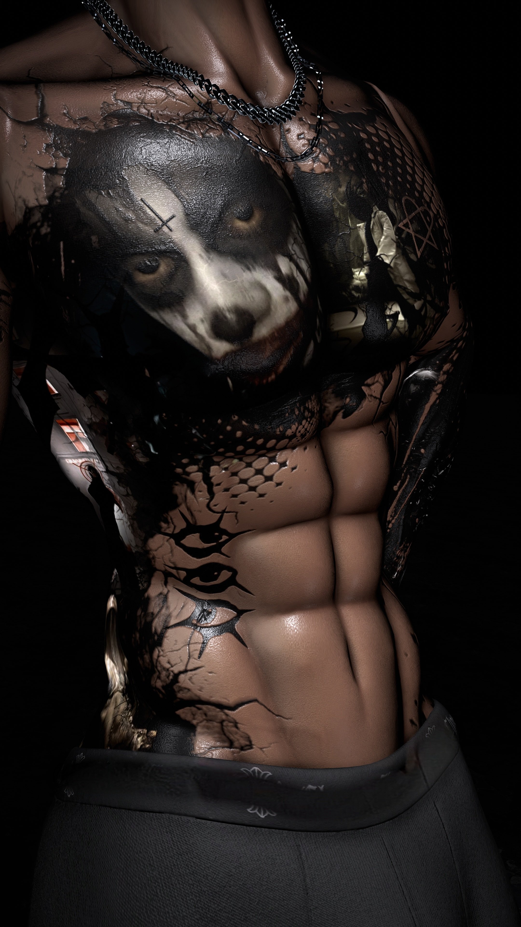 4K TWEAK MALE TEXTURE - HEAD & BODY
