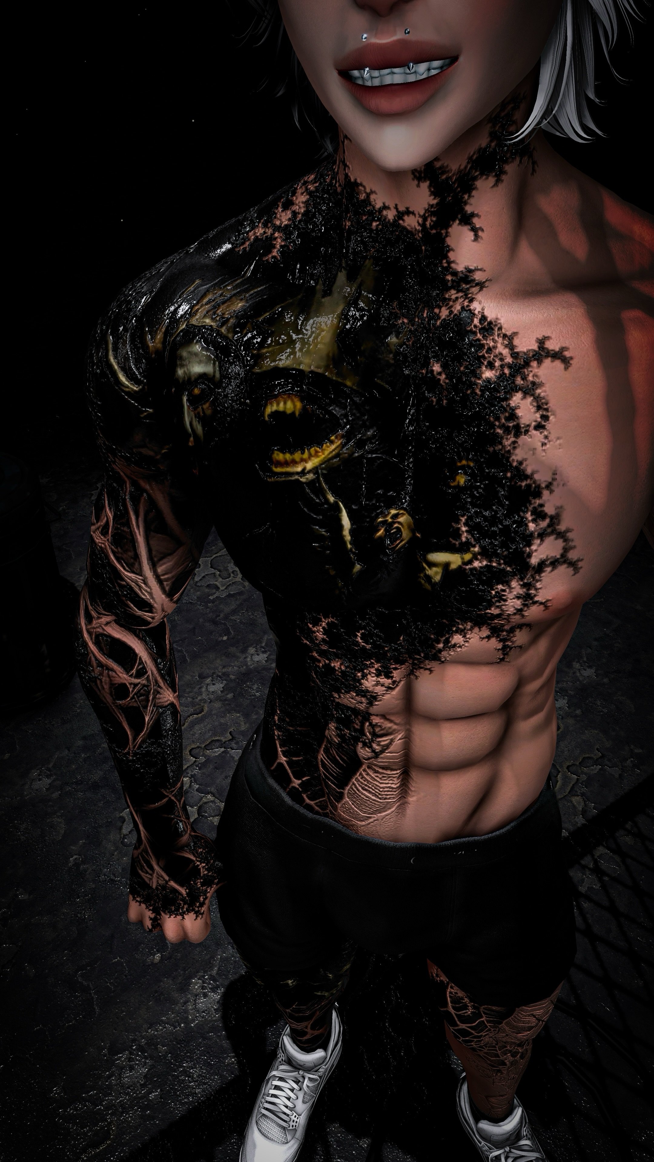 4K MERCY MALE HALLOWEEN TEXTURE - ACE, AKI, EXO V4
