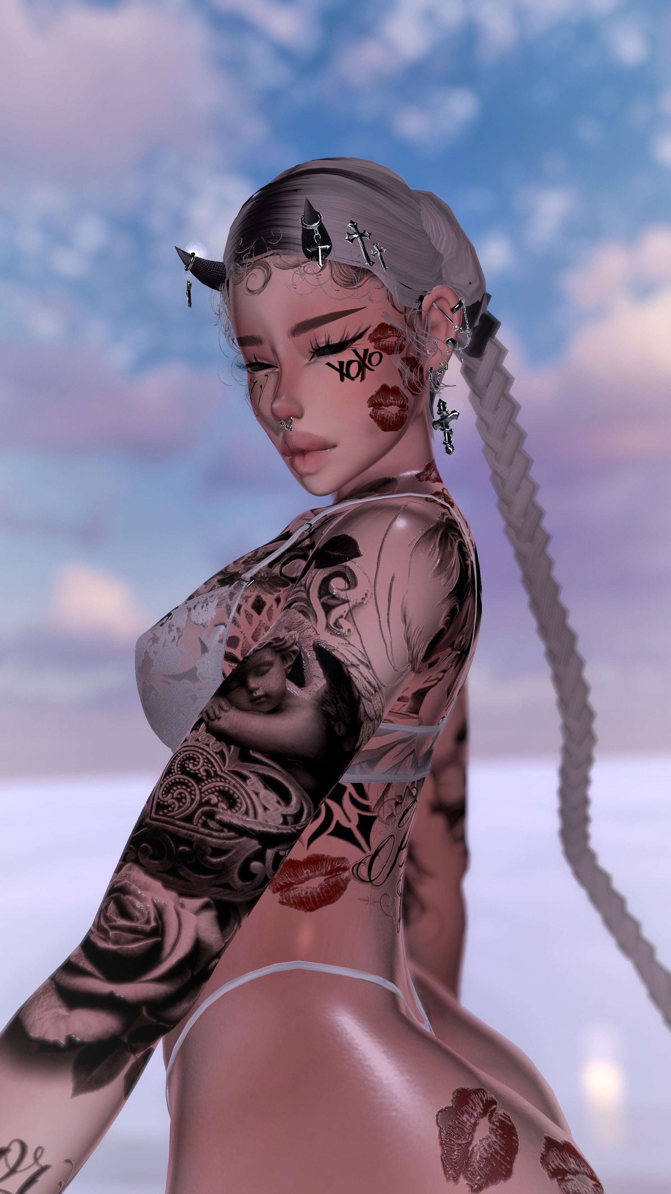 4K XOXO - FEMALE VALENTINES DAY LIMITED TEXTURE