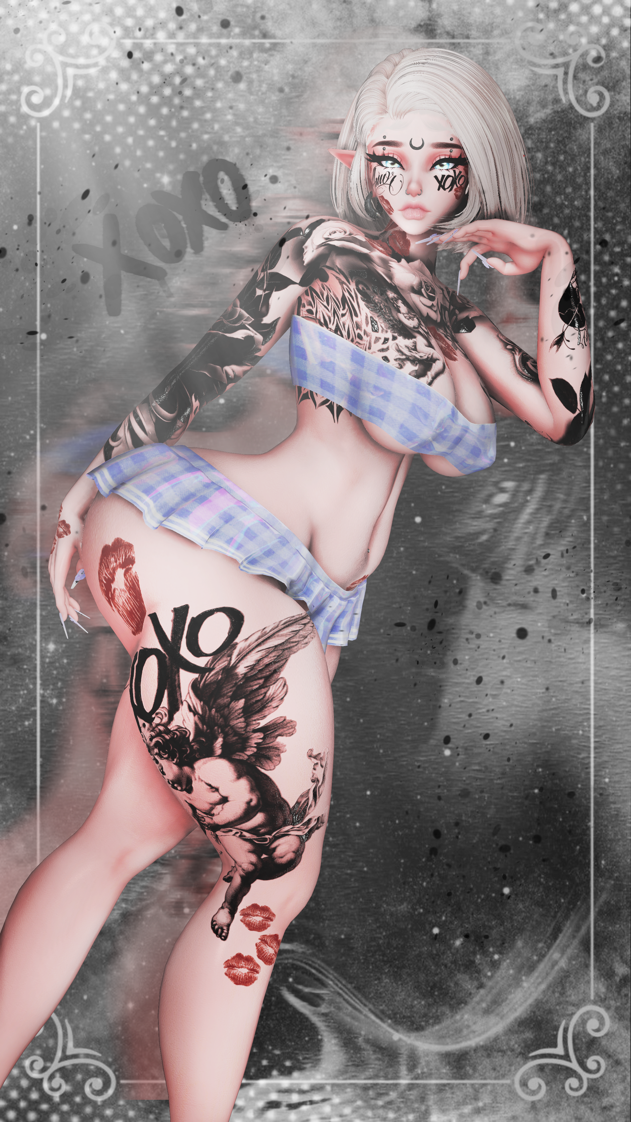 4K XOXO - FEMALE VALENTINES DAY LIMITED TEXTURE