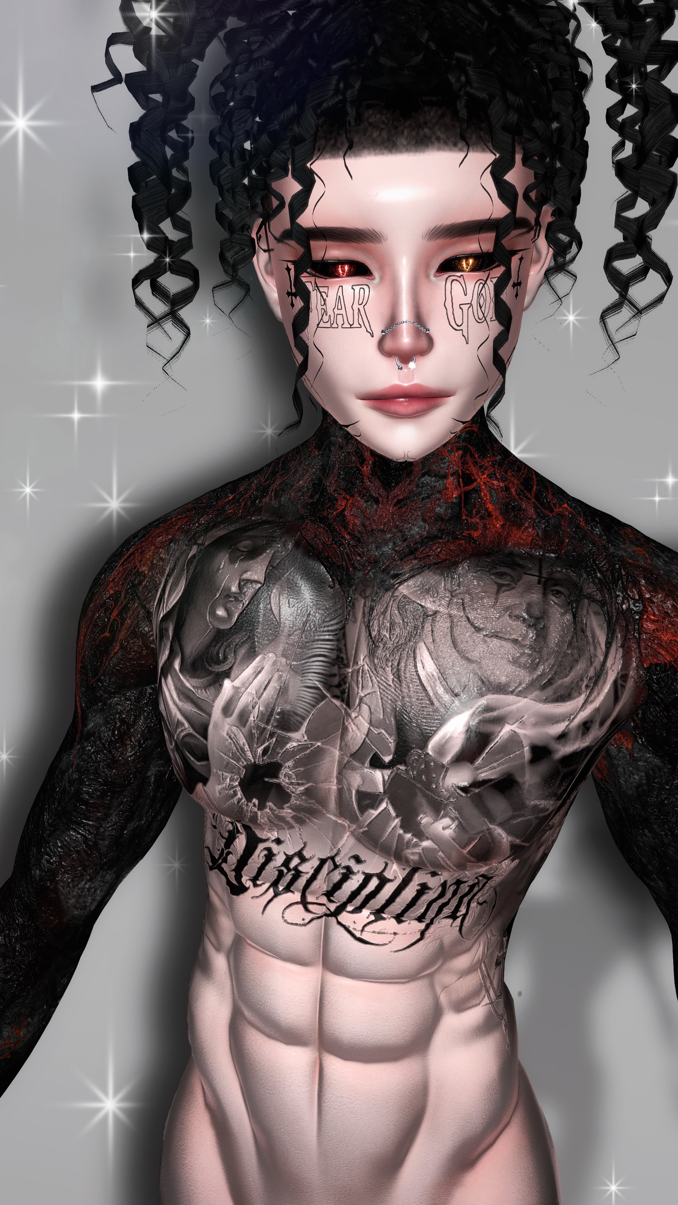 4K HELL MALE TEXTURE - BODY/HEAD