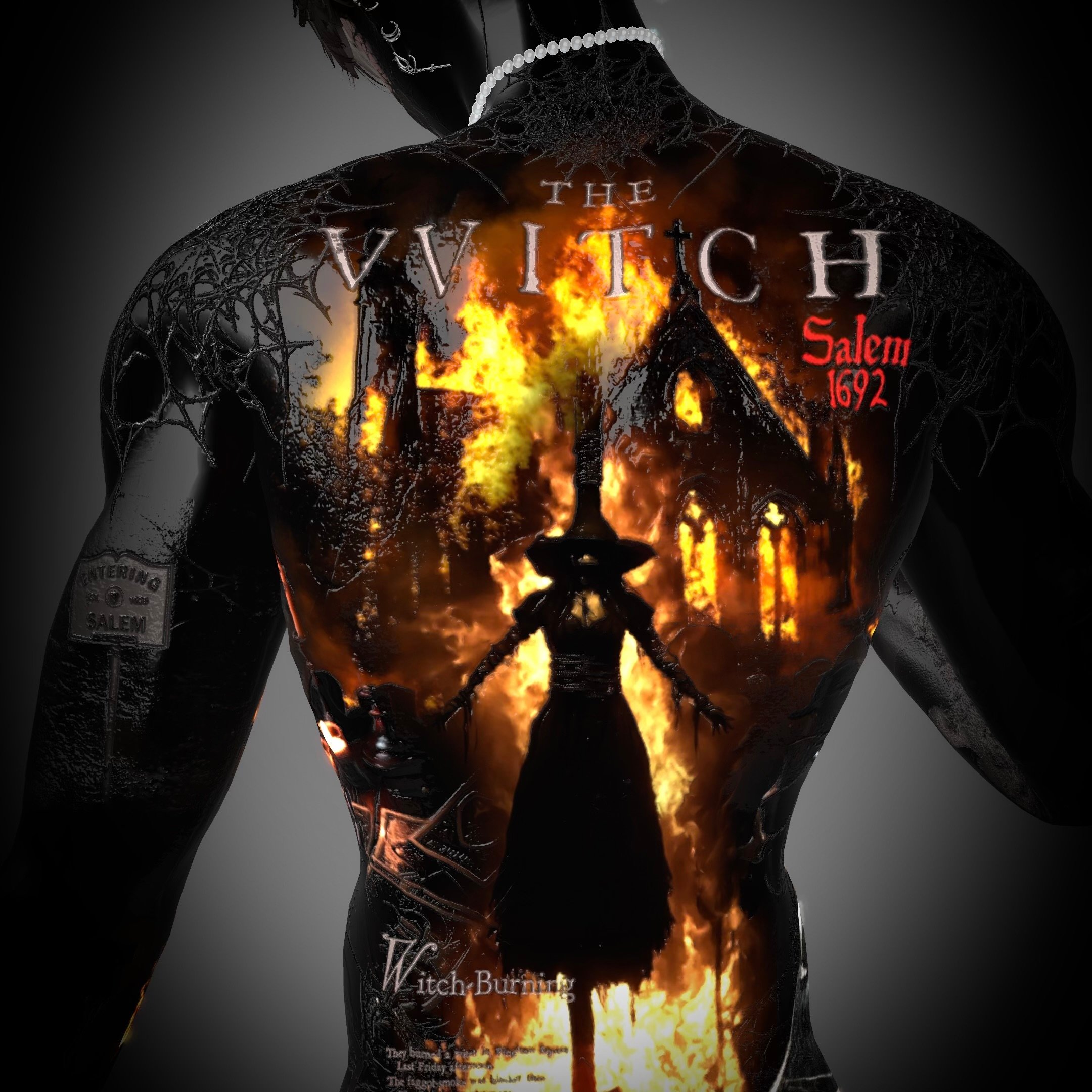 LIMITED EDITION: 4K SALEM MALE TEXTURE - BODY & HEAD