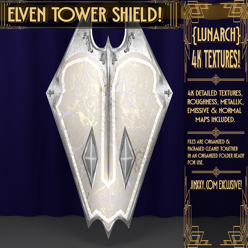 Elven Tower Shield