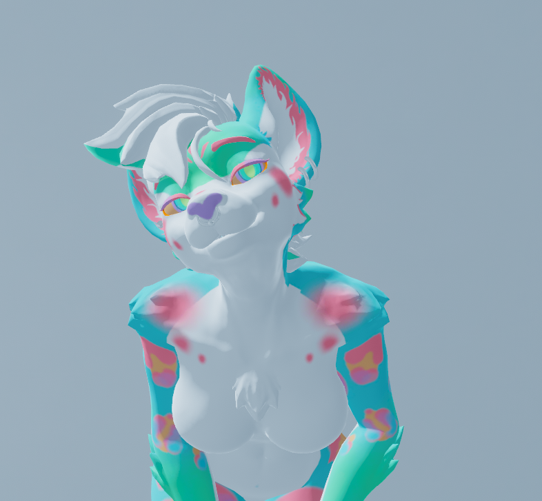 Pastel Cheetah Hyenid Texture