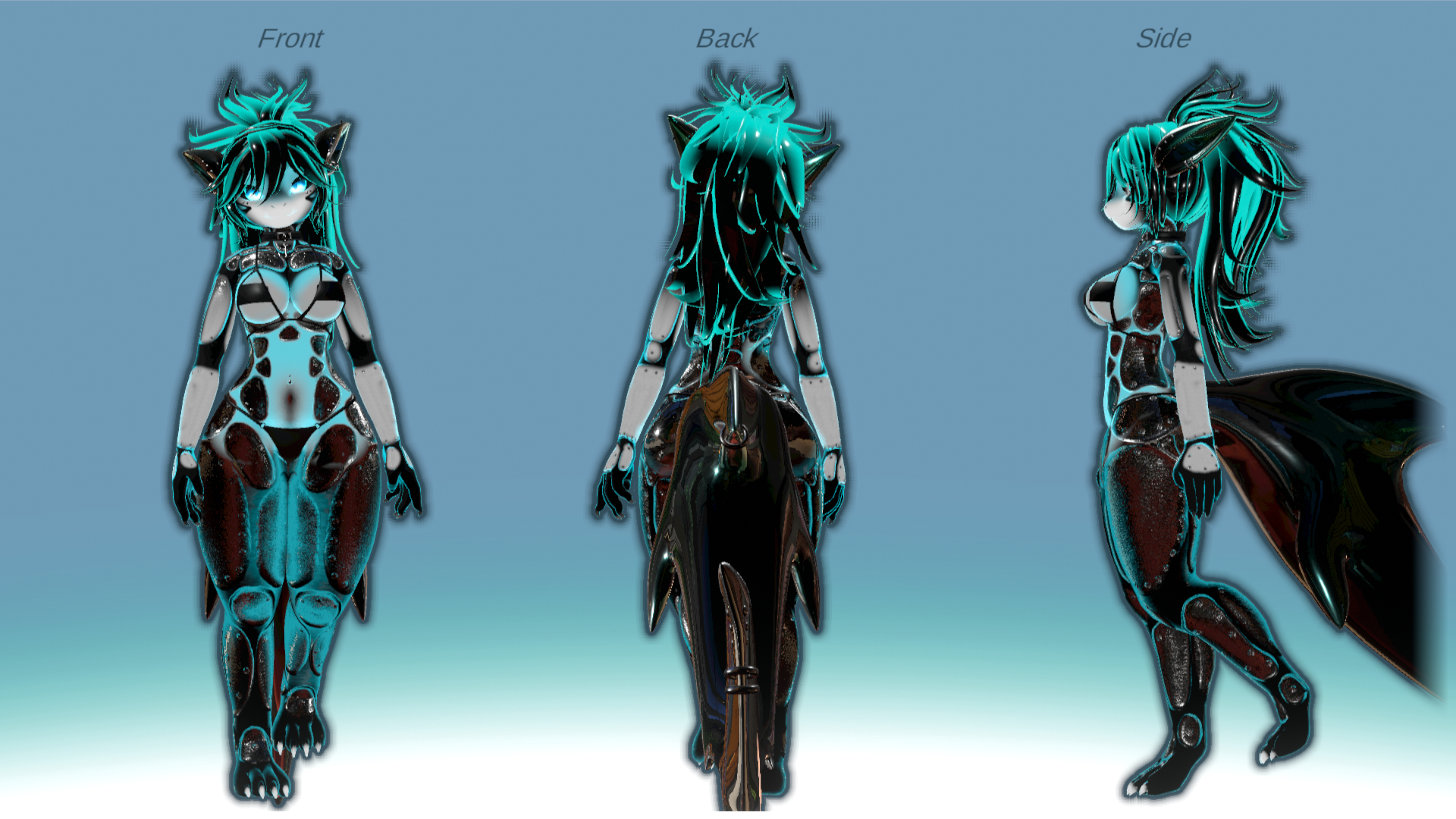 Nanami The Shark - Cyber Heart Texture
