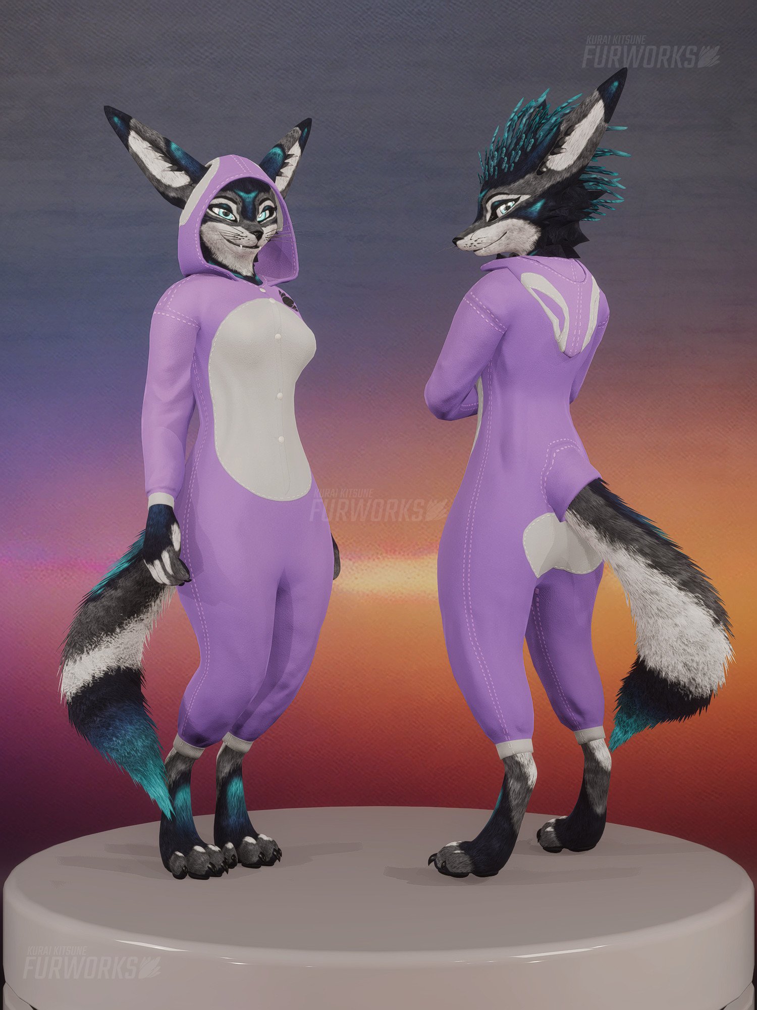 Kigurumi for Magpie and Rexouium