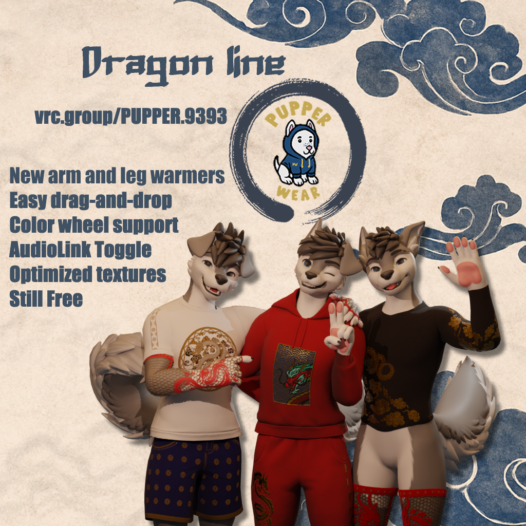 Pupper Wear - Dragon Line - Winterpaw