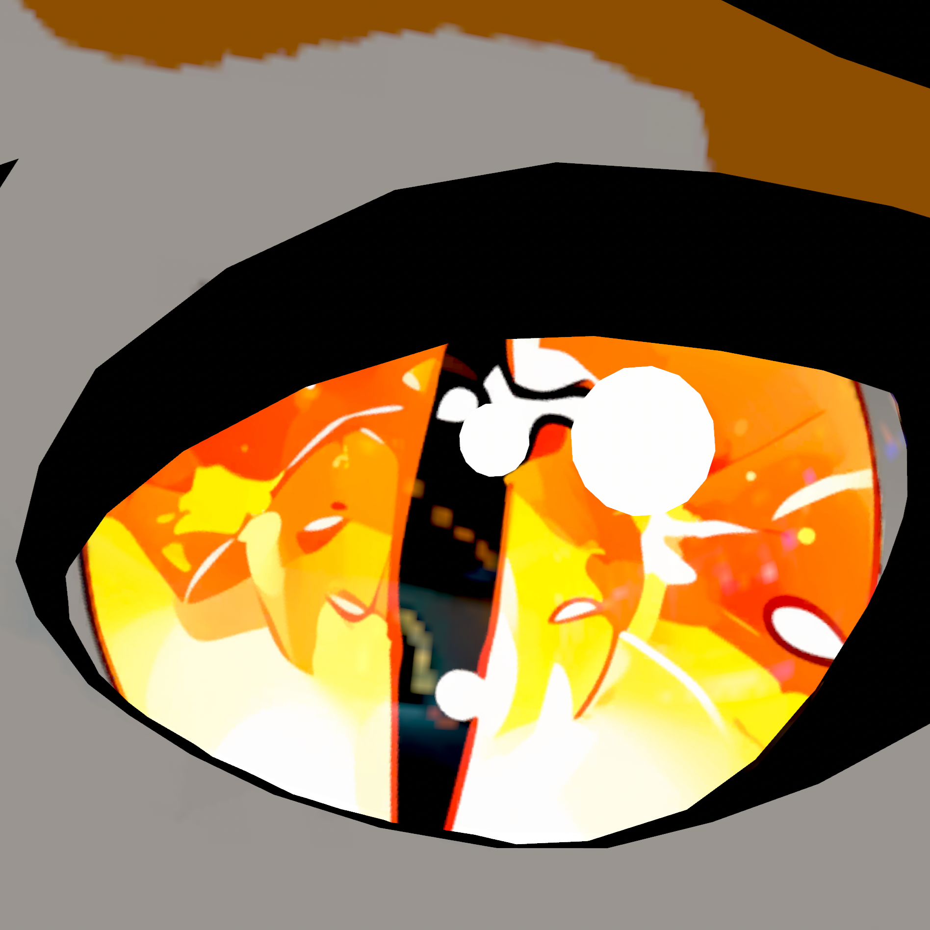 Sunset Golden Fox Eye